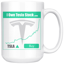 Load image into Gallery viewer, I Own Tesla Stock: Mug