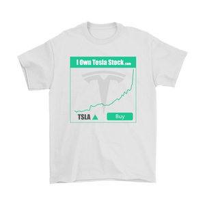 I Own Tesla Stock:  T-Shirt with full logo