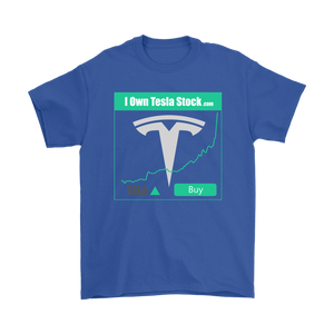 I Own Tesla Stock:  T-Shirt with full logo