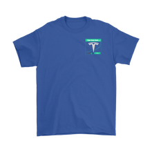 Load image into Gallery viewer, I Own Tesla Stock:  T-Shirt (small logo)
