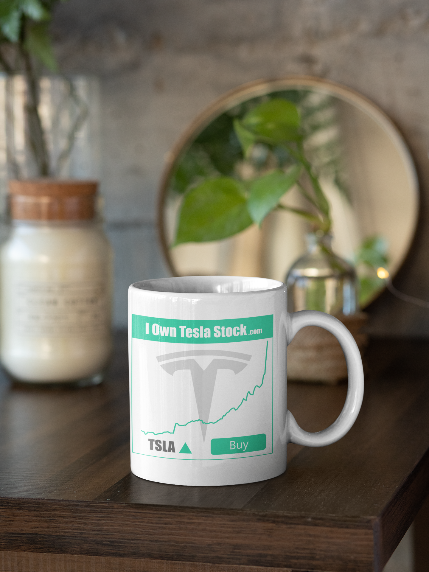  Tesla Coffee Mug - White (11 oz) : Home & Kitchen