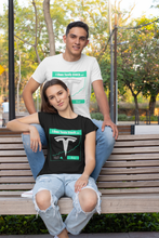 Load image into Gallery viewer, I Own Tesla Stock:  T-Shirt with full logo
